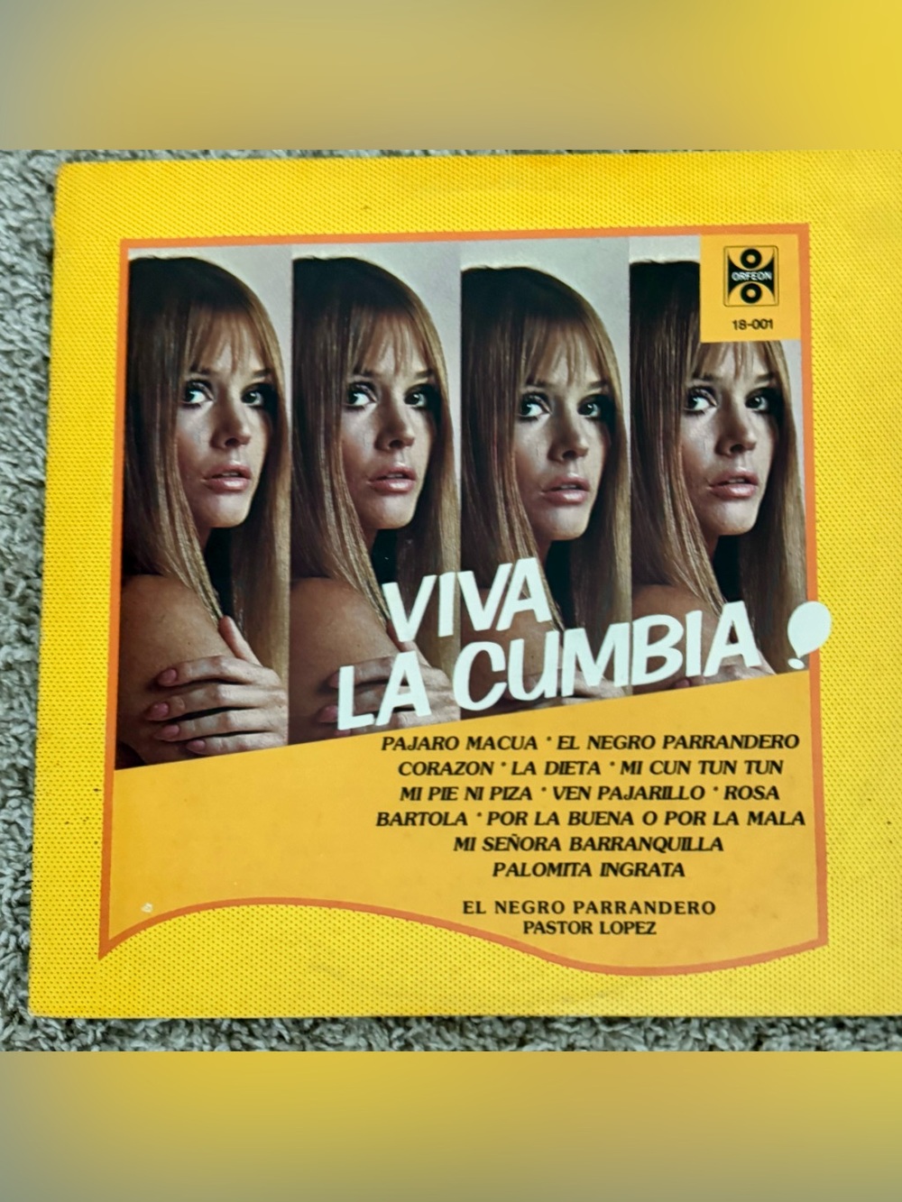 1978 Viva La Cumbia Vinyl RARE